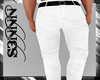 S3N - White Long Pants