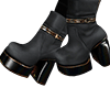 Black Suede Platforms