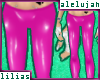 A* PVC Pants * Pink