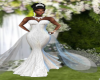 {W} Lace Wedding Dress