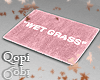 Pink Wet Grass Rug