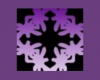 Purple/Black Cross Tee