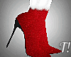 T! Santa Boots Red