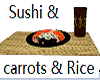 Sushi Carrot and Rice