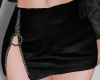 E* Black Open Skirt RL