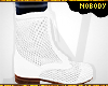 ! JC Mesh Boots White