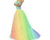 Rainbow Beauty Gown