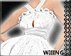 [W] Prom Dress - white