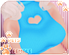 [Pets] Heart top | Blue