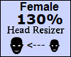 Head Scaler 130% Female