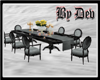 formal table and chairs
