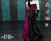 [Dark]Blackish Silk Gown