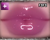 violet lip gloss