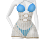 Crochet Blue Bikini