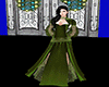 vamp princess green dres