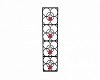 Red Candle Wall Mount