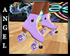 A~Purple Poodle Skates