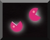 2 x Neon Pacman Lights