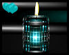 *TJ*R&R Teal Candle
