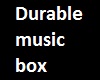 Durable music box