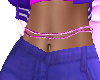 Sparkly Pink Belly Chain