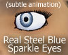 Steel Blue Sparkle eyes
