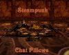Steampunk Chat Pillows