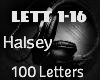 {R} 100 Letters
