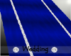 Blue Runner Wedding Rug