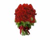 KQ Red Wed. Flower Throw