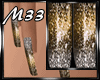 [M33]golden tall nails