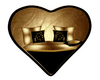 Heart of Gold Wall Unit