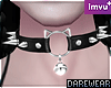 Kitty Collar Blk+Silver