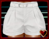 T♥ White Summer Shorts
