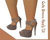 LV/ Cute Brown Heels