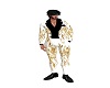 Gold and White Suit