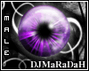 [dj] sparkle eyes purple