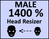 Head Scaler 1400% Male