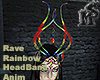 Rave Rainbow HeadBand An