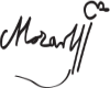 Mozart's signature