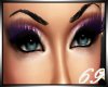 pink / purple lashes