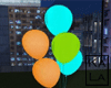 !A Balloons neon