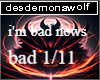 i'm bad news