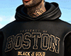 ♛ Boston Hoodie Blk.