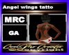 Angel wings tatto