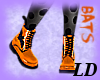 Orange Bat Boots
