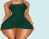 GREEN CROCHET DRESS