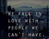 we fall in love