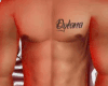 Dylana Chest Tattoo