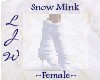 {LJW}FurSnowMinkBoot F